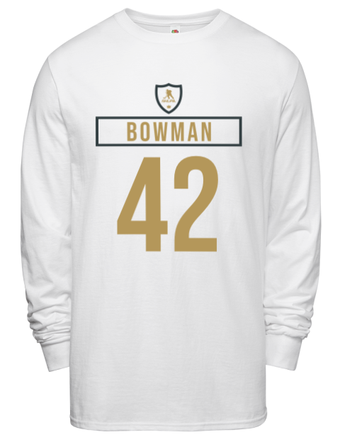 Home Jersey Braedon Bowman Men's Long-Sleeve T-Shirt | Swagsta
