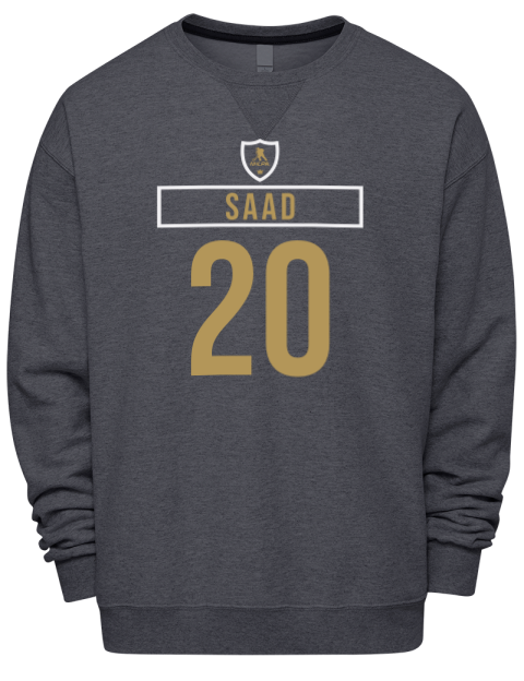 Away Jersey Brandon Saad Premium Unisex Crewneck Sweatshirt | Swagsta