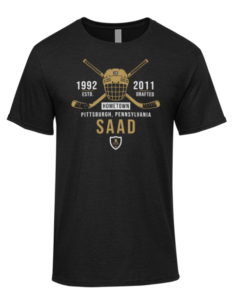 Heritage Brandon Saad Premium Ring-Spun Cotton Unisex T-Shirt | Swagsta