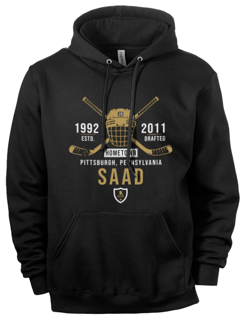 Heritage Brandon Saad Eco Premium Unisex Hooded Sweatshirt | Swagsta