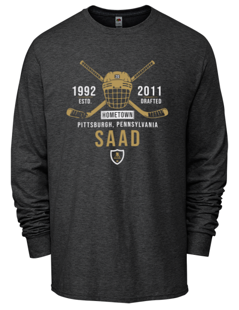 Heritage Brandon Saad Men's Long-Sleeve T-Shirt | Swagsta