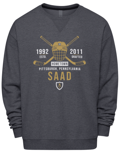 Heritage Brandon Saad Premium Unisex Crewneck Sweatshirt | Swagsta