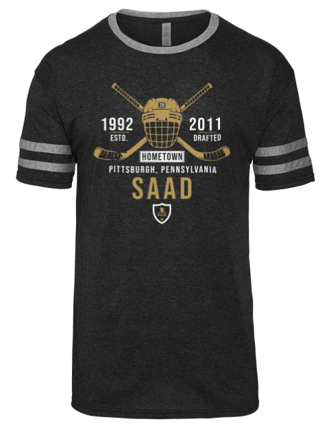 Heritage Brandon Saad Men's Tri-Blend T-Shirt | Swagsta