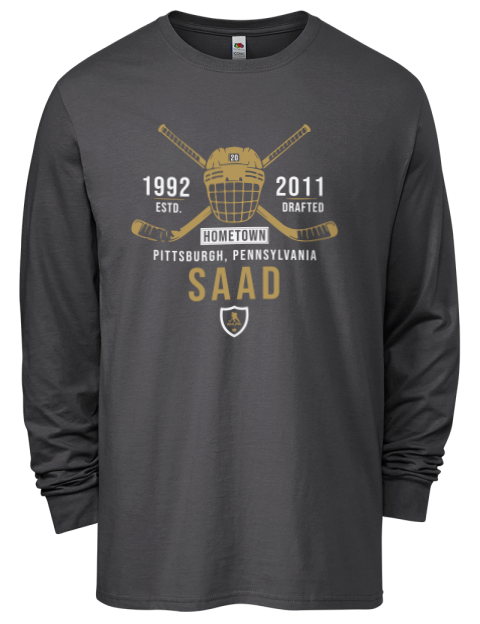 Heritage Brandon Saad Men's Long-Sleeve T-Shirt | Swagsta