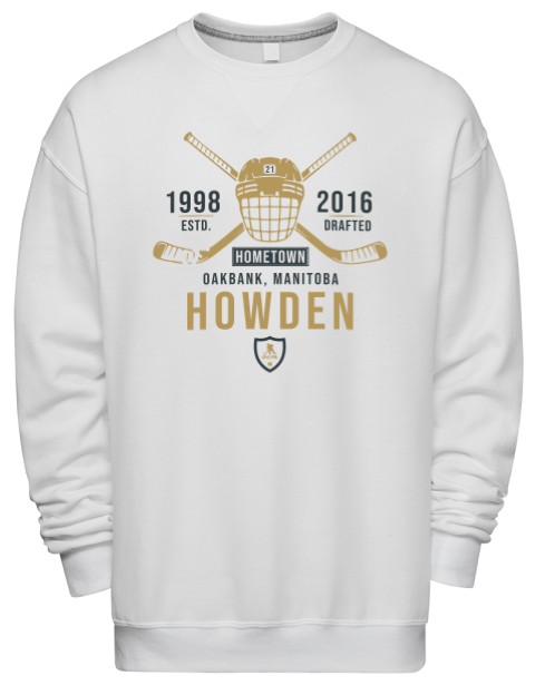 Classic Heritage Brett Howden Premium Unisex Crewneck Sweatshirt | Swagsta