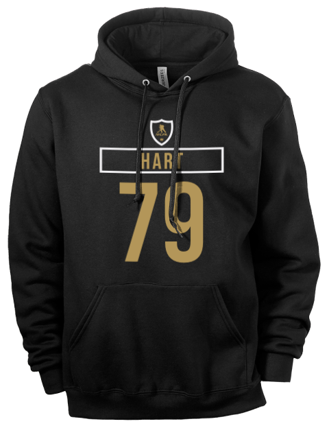 Away Jersey Carter Hart Eco Premium Unisex Hooded Sweatshirt | Swagsta