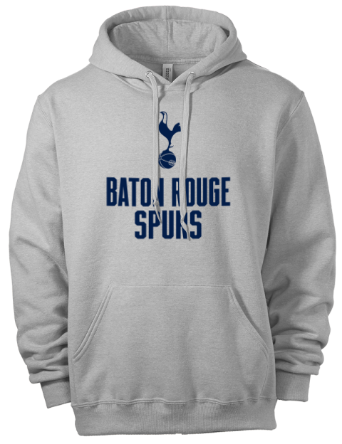 Stacked Baton Rouge Spurs Eco Premium Unisex Hooded Sweatshirt | Swagsta