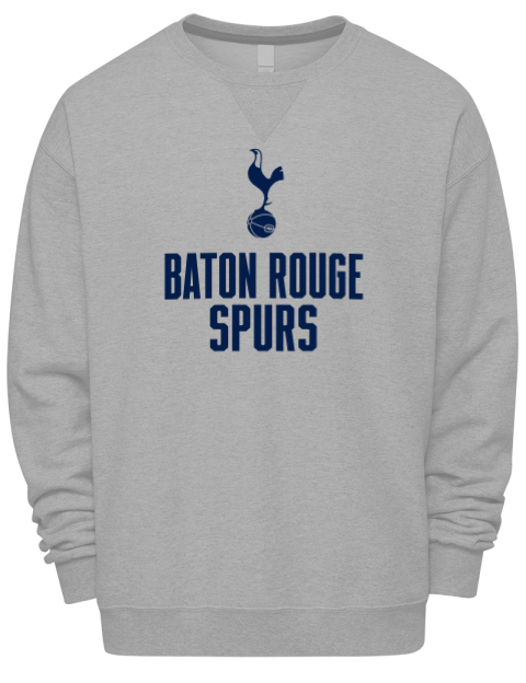 Stacked Baton Rouge Spurs Premium Unisex Crewneck Sweatshirt | Swagsta