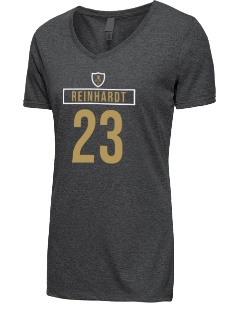 Away Jersey Cole Reinhardt Premium Ladies V-Neck T-Shirt | Swagsta