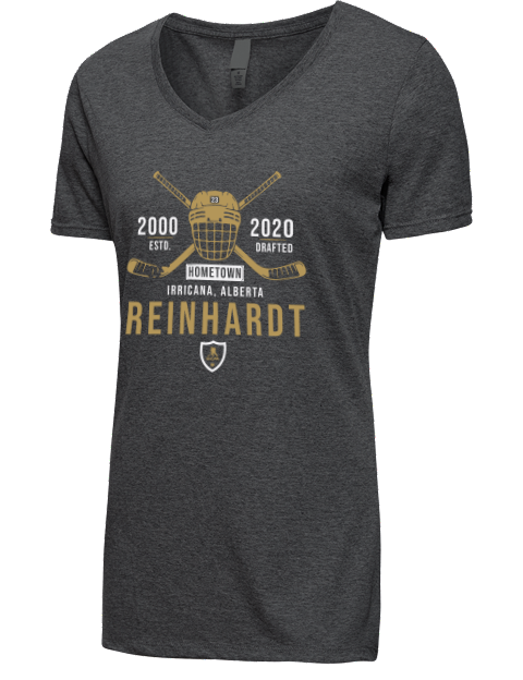 Heritage Cole Reinhardt Premium Ladies V-Neck T-Shirt | Swagsta