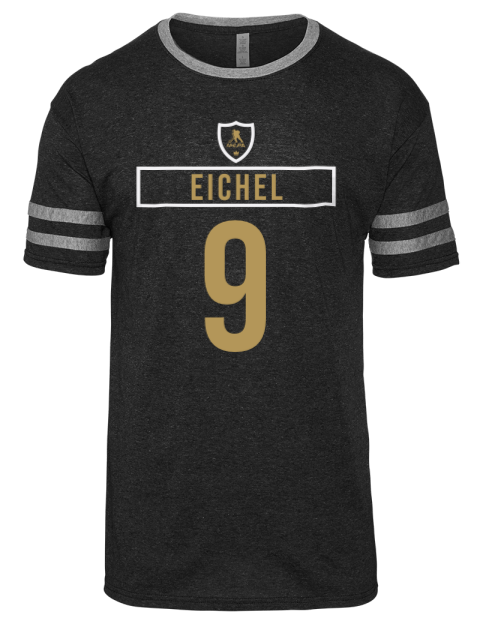 Away Jersey Jack Eichel Men's Tri-Blend T-Shirt | Swagsta