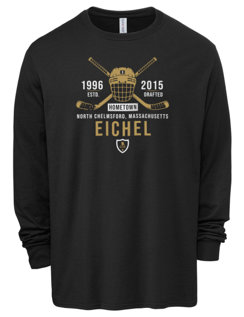 Heritage Jack Eichel Men's Premium Blend Long Sleeve-T-Shirt | Swagsta