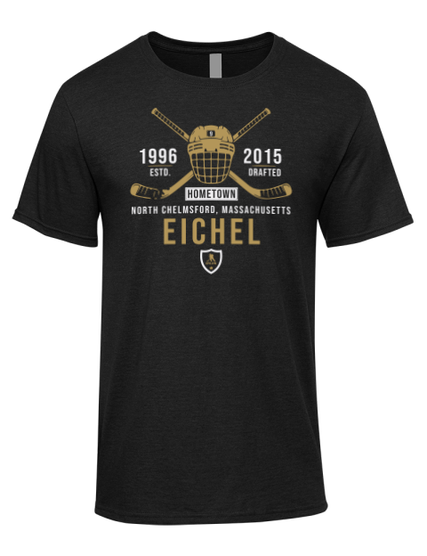 Heritage Jack Eichel Premium Ring-Spun Cotton Unisex T-Shirt | Swagsta