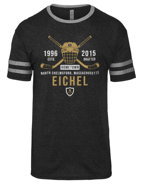 Heritage Jack Eichel Men's Tri-Blend T-Shirt | Swagsta