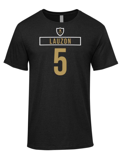 Away Jersey Jeremy Lauzon Premium Ring-Spun Cotton Unisex T-Shirt | Swagsta