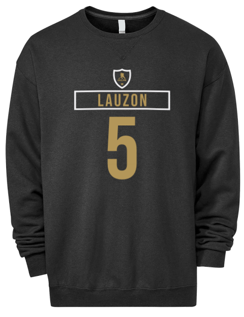 Away Jersey Jeremy Lauzon Premium Unisex Crewneck Sweatshirt | Swagsta
