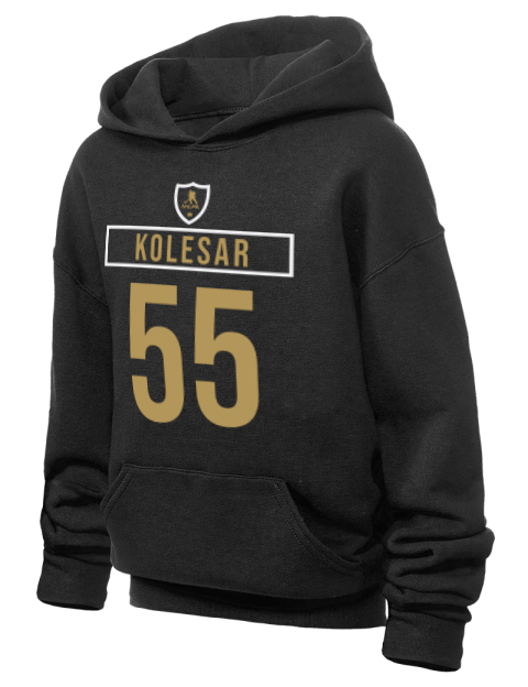 Away Jersey Keegan Kolesar Youth Hooded Sweatshirt | Swagsta