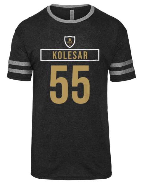 Away Jersey Keegan Kolesar Men's Tri-Blend T-Shirt | Swagsta