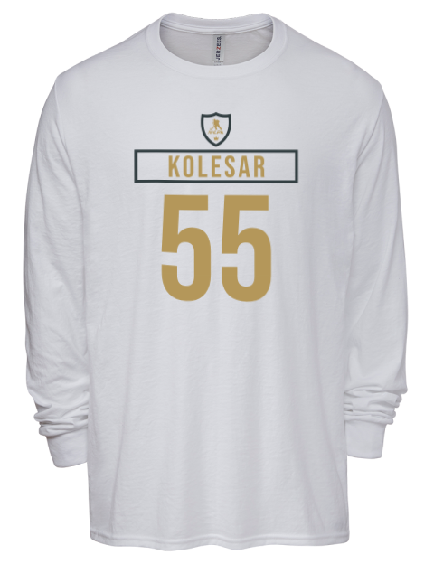 Home Jersey Keegan Kolesar Men's Premium Blend Long Sleeve-T-Shirt | Swagsta