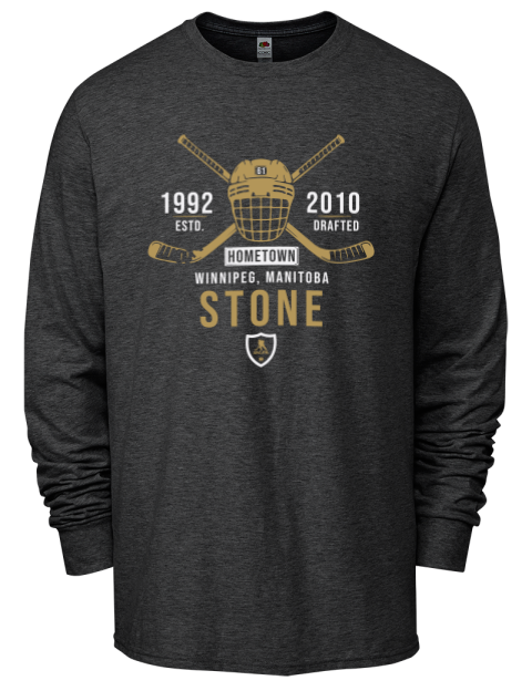 Heritage Mark Stone Men's Long-Sleeve T-Shirt | Swagsta