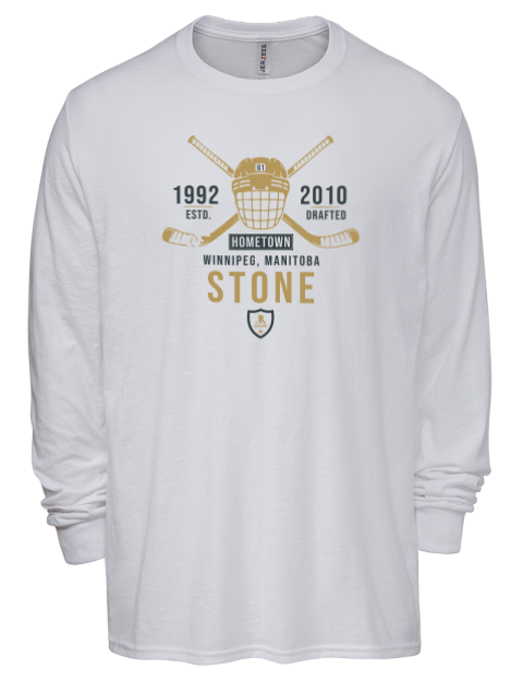 Classic Heritage Mark Stone Men's Premium Blend Long Sleeve-T-Shirt | Swagsta