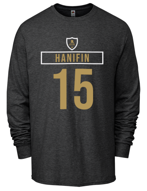 Away Jersey Noah Hanifin Men's Long-Sleeve T-Shirt | Swagsta
