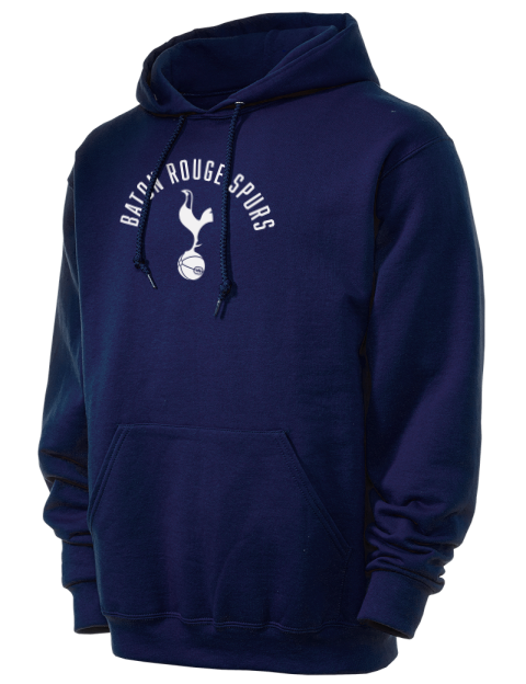 Arched Baton Rouge Spurs Unisex Hooded Sweatshirt | Swagsta