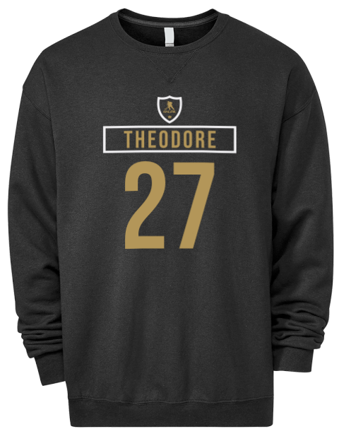 Away Jersey Shea Theodore Premium Unisex Crewneck Sweatshirt | Swagsta