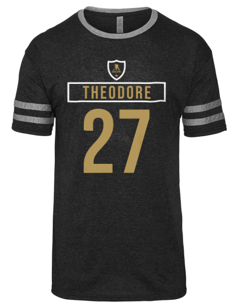Away Jersey Shea Theodore Men's Tri-Blend T-Shirt | Swagsta