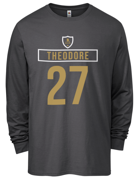 Away Jersey Shea Theodore Men's Long-Sleeve T-Shirt | Swagsta