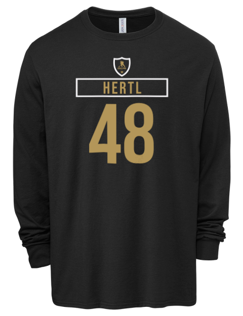 Away Jersey Tomas Hertl Men's Premium Blend Long Sleeve-T-Shirt | Swagsta