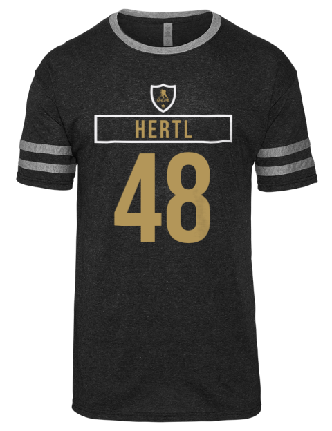 Away Jersey Tomas Hertl Men's Tri-Blend T-Shirt | Swagsta