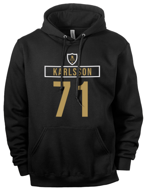 Away Jersey William Karlsson Eco Premium Unisex Hooded Sweatshirt | Swagsta