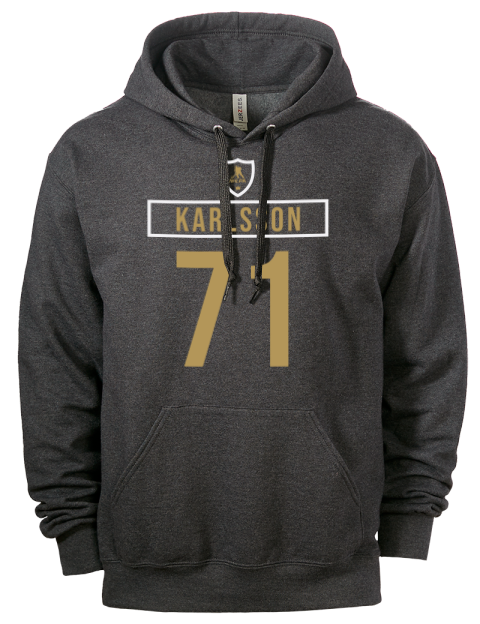 Away Jersey William Karlsson Eco Premium Unisex Hooded Sweatshirt | Swagsta