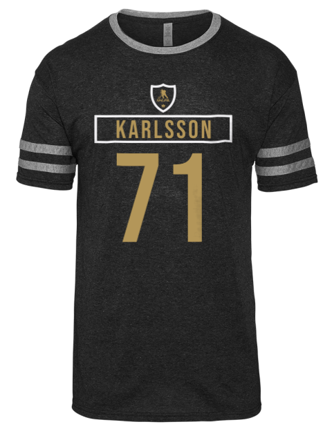 Away Jersey William Karlsson Men's Tri-Blend T-Shirt | Swagsta