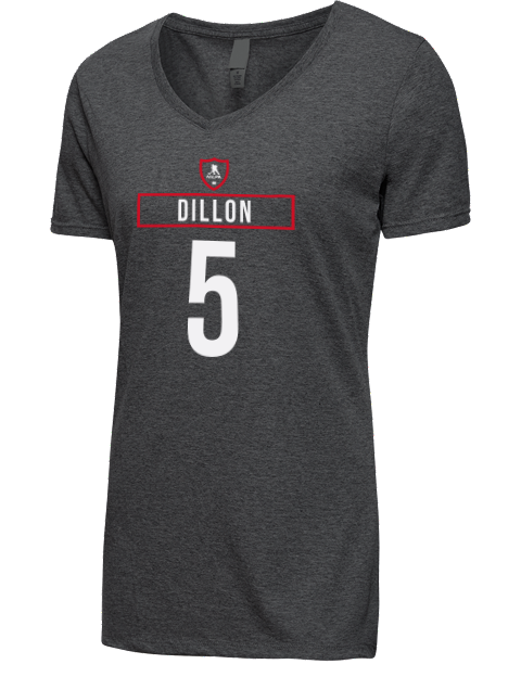 Away Jersey Brenden Dillon Premium Ladies V-Neck T-Shirt | Swagsta