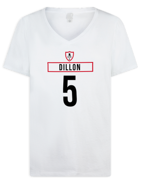 Home Jersey Brenden Dillon Premium Ladies V-Neck T-Shirt | Swagsta