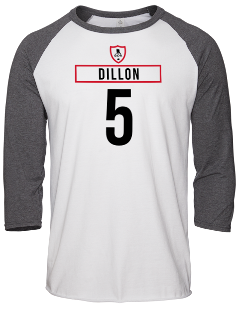 Home Jersey Brenden Dillon Unisex Premium Three-Quarter Raglan T-Shirt | Swagsta