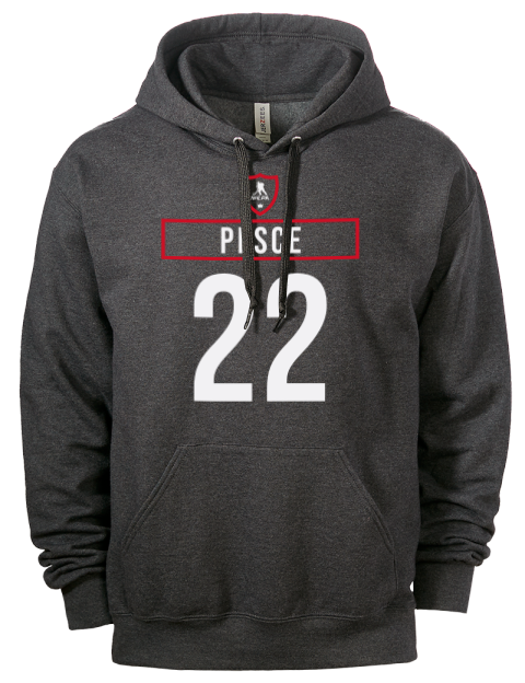 Away Jersey Brett Pesce Eco Premium Unisex Hooded Sweatshirt | Swagsta