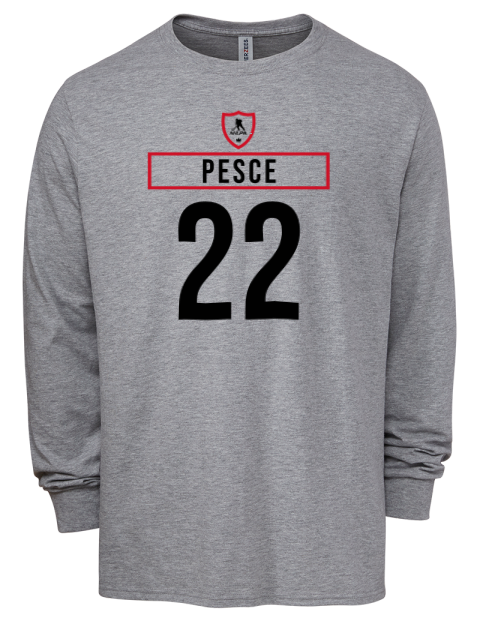 Home Jersey Brett Pesce Men's Premium Blend Long Sleeve-T-Shirt | Swagsta