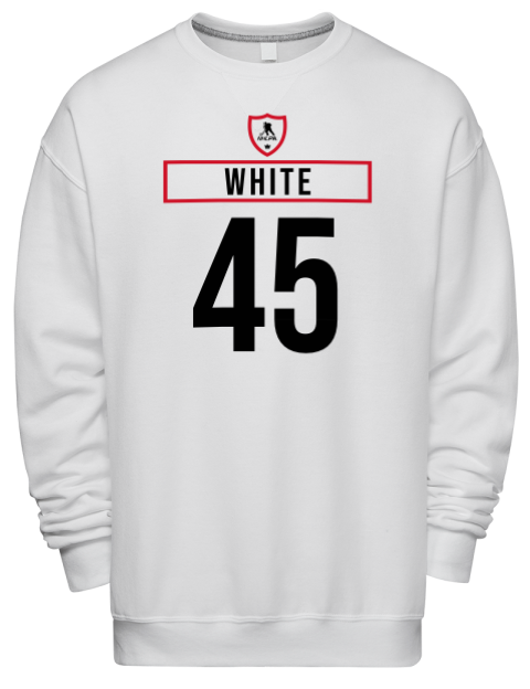 Home Jersey Colton White Premium Unisex Crewneck Sweatshirt | Swagsta