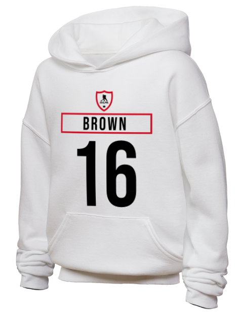 Home Jersey Connor Brown Youth Hooded Sweatshirt | Swagsta