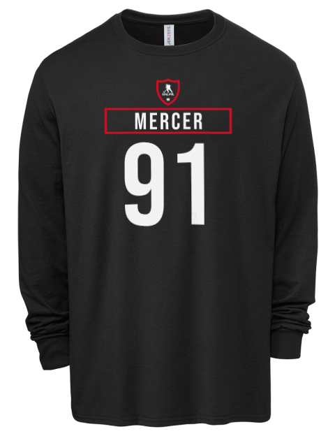 Away Jersey Dawson Mercer Men's Premium Blend Long Sleeve-T-Shirt | Swagsta
