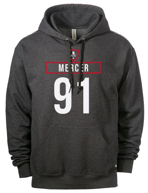 Away Jersey Dawson Mercer Eco Premium Unisex Hooded Sweatshirt | Swagsta