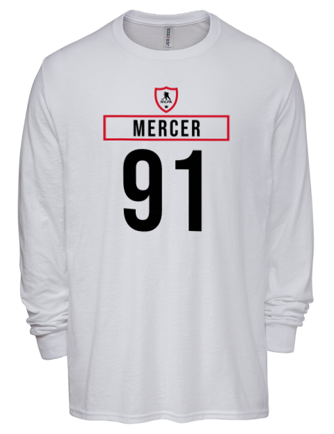Home Jersey Dawson Mercer Men's Premium Blend Long Sleeve-T-Shirt | Swagsta