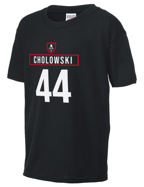 Away Jersey Dennis Cholowski Youth T-Shirt | Swagsta