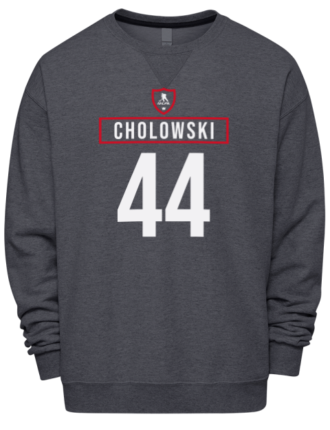 Away Jersey Dennis Cholowski Premium Unisex Crewneck Sweatshirt | Swagsta
