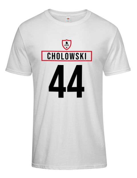 Home Jersey Dennis Cholowski Men's Premium T-Shirt | Swagsta