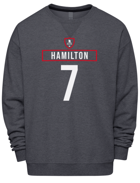 Away Jersey Dougie Hamilton Premium Unisex Crewneck Sweatshirt | Swagsta