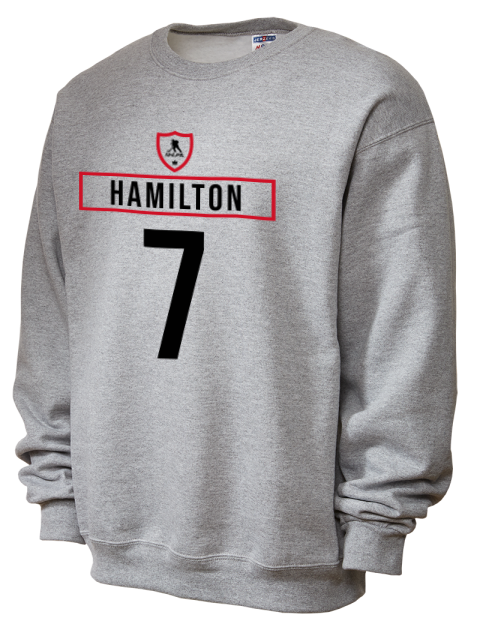 Home Jersey Dougie Hamilton Unisex Crewneck Sweatshirt | Swagsta